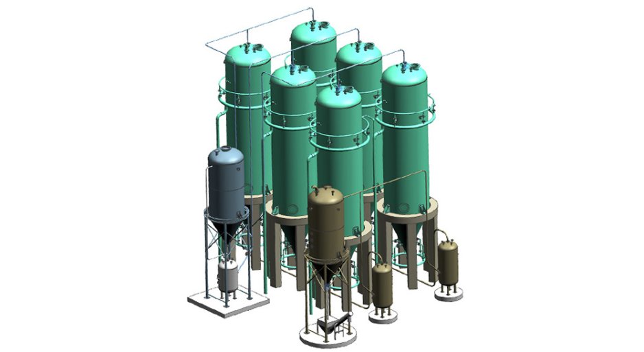 Coking wastewater deep treatment project