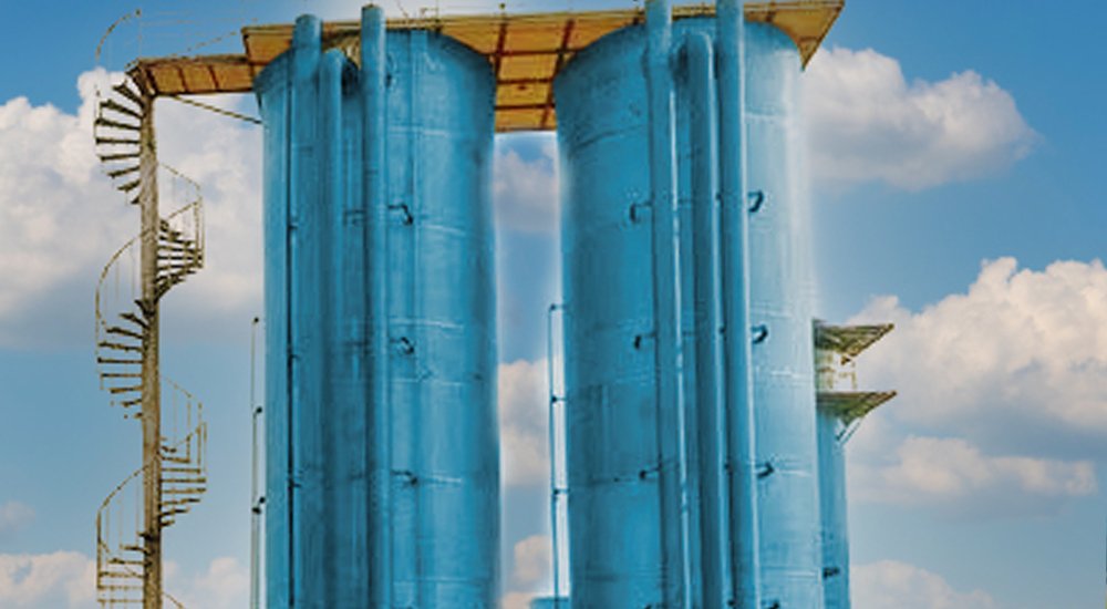 Activated carbon adsorption tower deep purification