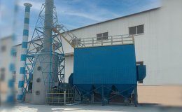 Zinc smoke collection and treatment system