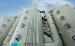 Acid mist collection system