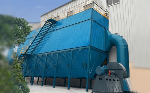 Zinc smoke collection and treatment system